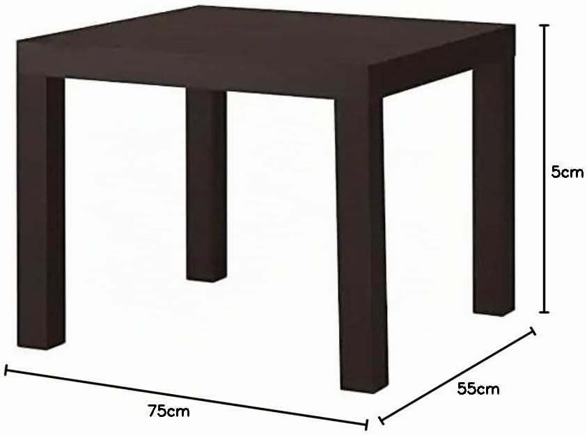 IKEA Lack Beistelltisch in schwarz; (55x55cm)