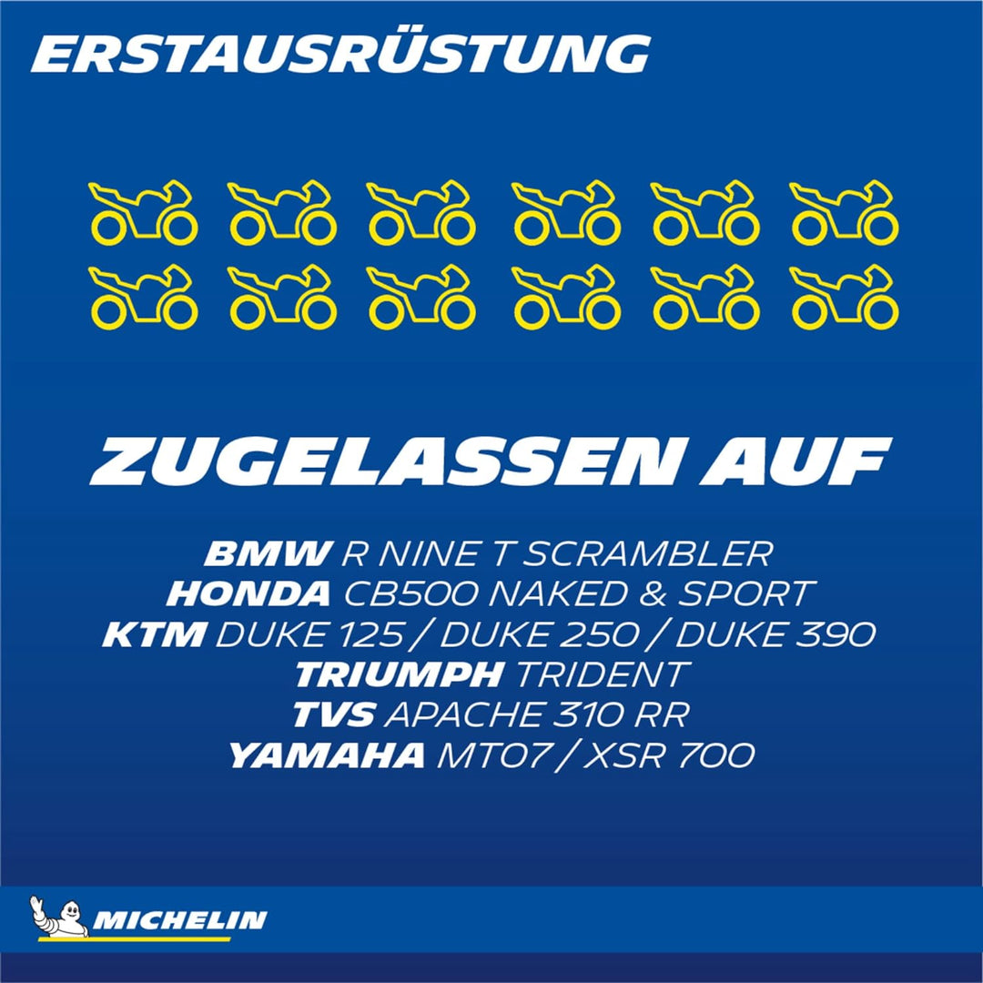 MICHELIN Road 5 Motorradreifen 190/55ZR17 (75W) Hinterrad