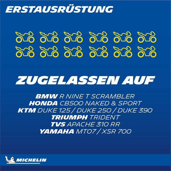 MICHELIN Road 5 Motorradreifen 190/50ZR17 (73W) Hinterrad