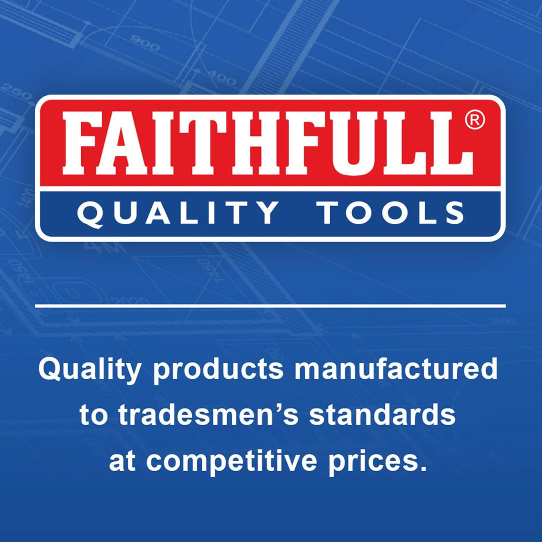 Faithfull - Fräser Hartmetall Zwei Flöten 12.7mm x 50mm 1/2in Schaft - FAIRB211, 12.7mm x 50mm