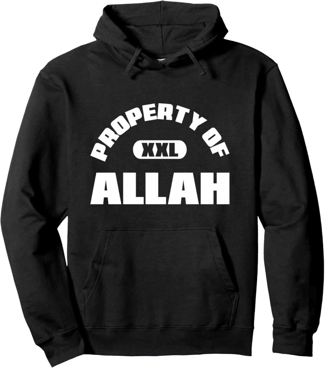 Property Of Allah Islam Muslim Ramadan Kareem Mubarak Moschee Pullover Hoodie