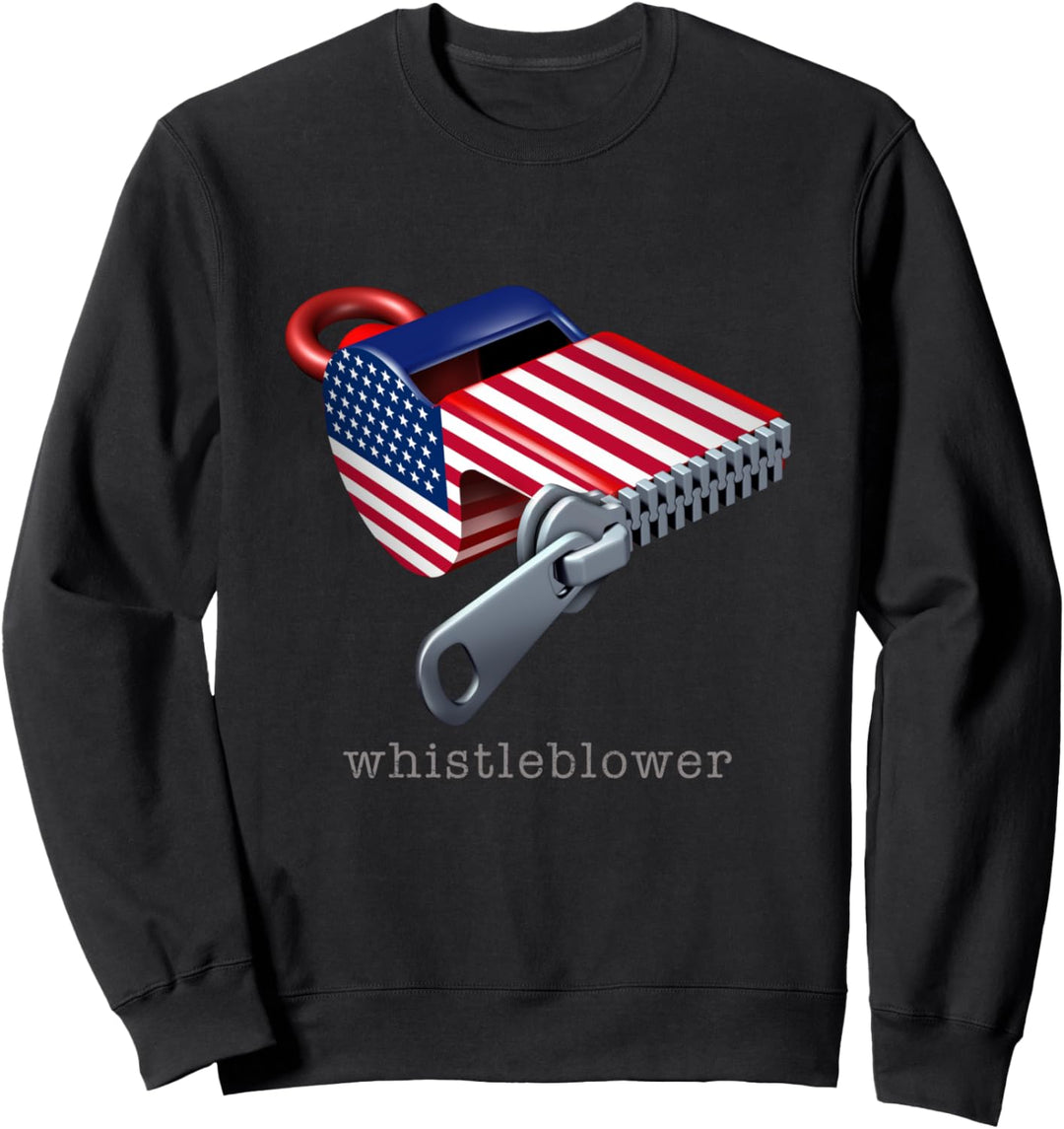 Whistleblower und United States Whistleblower Sweatshirt