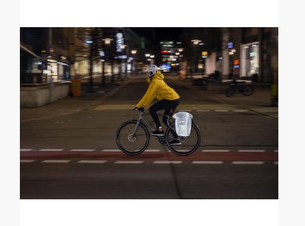 VAUDE Road Master Roll-it Luminum - Fahrradtasche - reflektierend - 22 (18+4) Liter - inklusive Rege