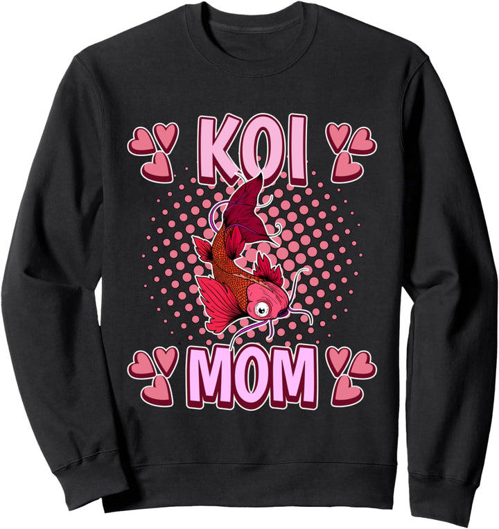 Damen Koi Mom Mama Muttertag Koi Sweatshirt