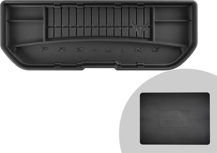 FROGUM ProLine 3D Gummimatte Exklusive Auto Kofferraummatte Kofferraumwanne für Ford Galaxy II 2006-