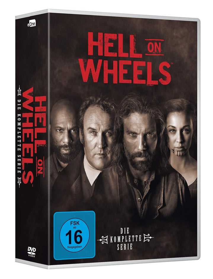Hell On Wheels - Staffel 1-5 [17 DVDs], DVD