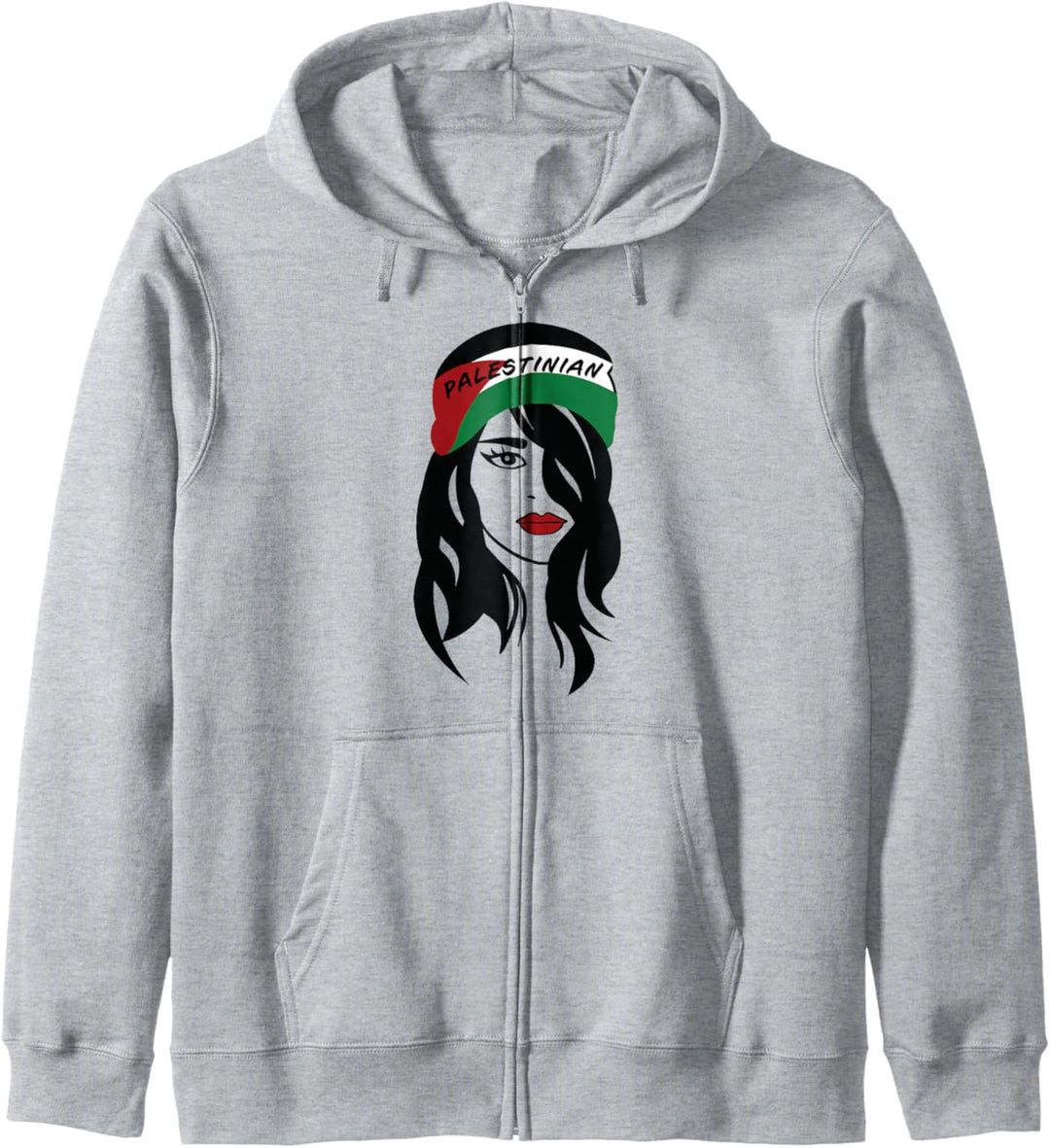 Palästinensischer Schal für Damen, Palästinenser, Mädchen Kapuzenjacke