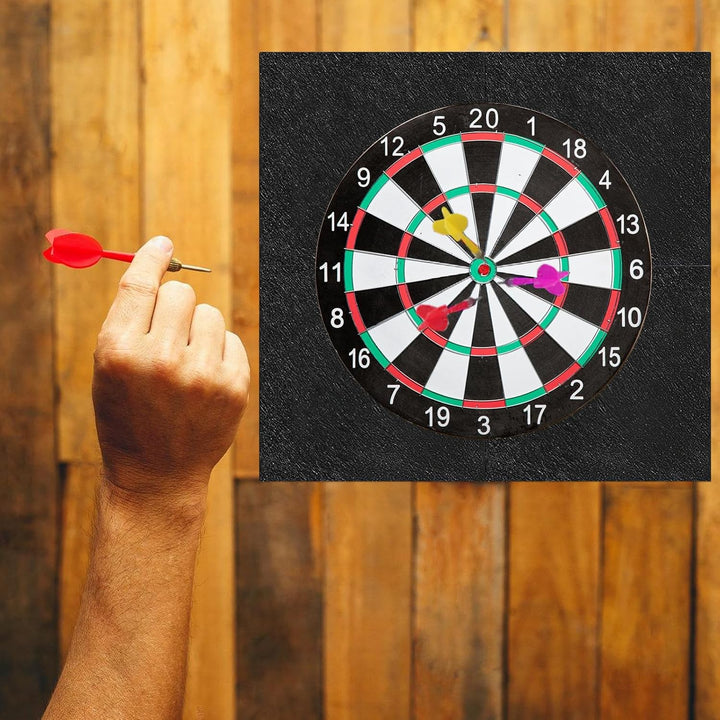Dartboard Wandschutz, Selbstklebende Dartscheiben Umrandung, FilzDartboard-Wandschutz, Gespleisst, W