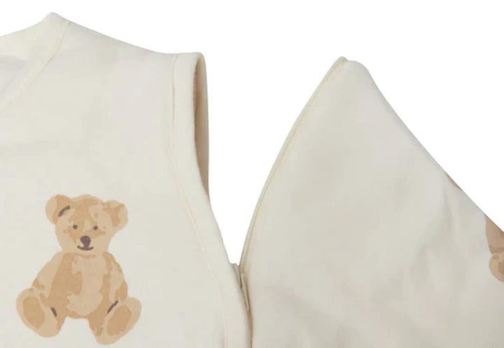 Jollein Baby Boys, Baby Girls, Unisex Baby Sleeping Bag with Zippered Sleeve Teddy Bear Schlafsack,