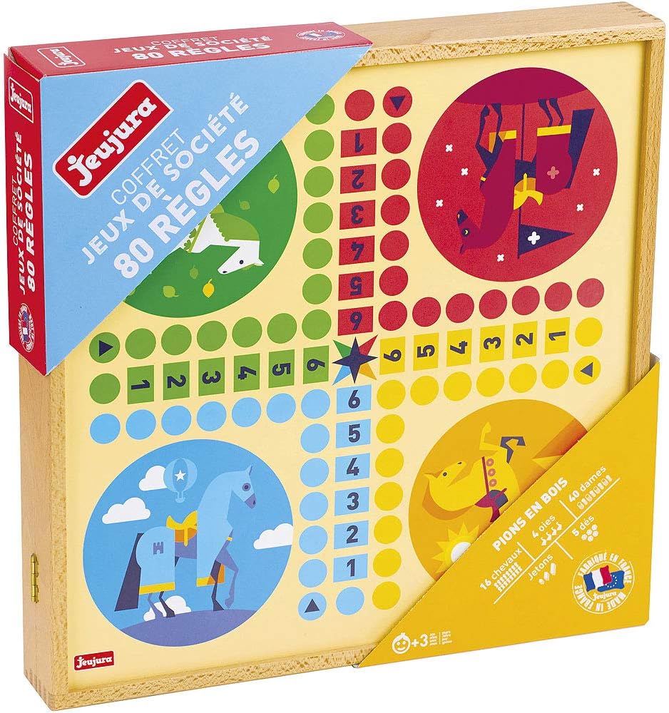ETS JEUJURA COF DE Jeux Bois 80 REGLES
