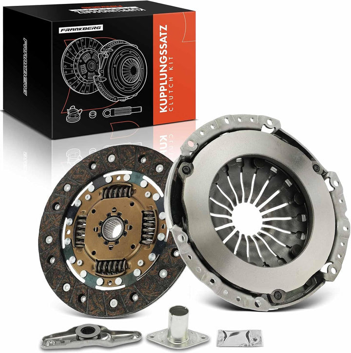 Frankberg Kupplungssatz Kompatibel mit Golf VI 5K1 1.4L 2008-2012 Polo 6C1 6R1 1.2L 1.4L 2009-Heute