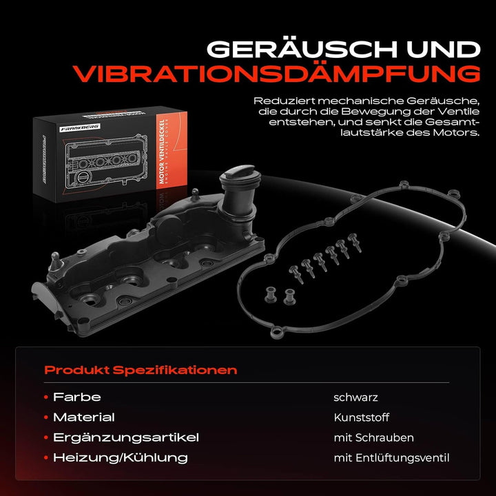 Ventildeckel Zylinderkopfhaube für M-u-l-t-i-v-a-n V 7E Transporter V 7J Transporter VI SF SG 2009-H