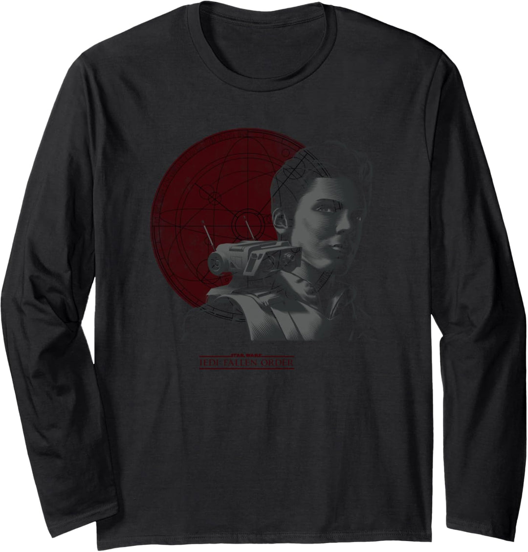 Star Wars Jedi Fallen Order Cal Kestis and BD-1 Langarmshirt