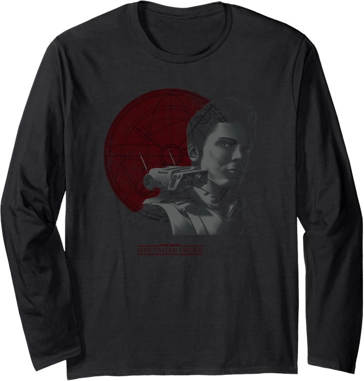 Star Wars Jedi Fallen Order Cal Kestis and BD-1 Langarmshirt