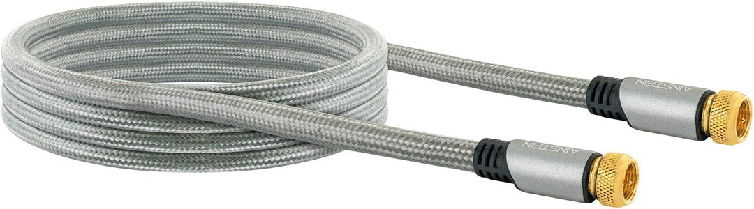 AINSTEIN SAT Anschlusskabel 4,0m, F-Stecker > F-Stecker, 110 dB 4 m, 4 m