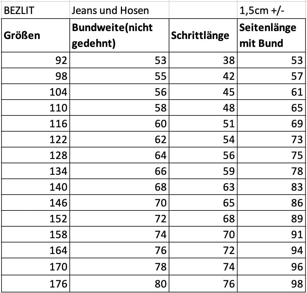 BEZLIT Jungen Thermo Chino Hose Gefüttert 22879 104 Braun, 104 Braun