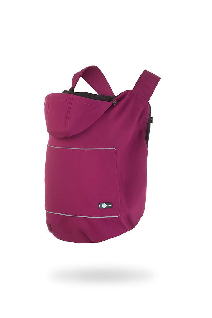 fun2bemum Softshell BABY Tragecover Pflaume