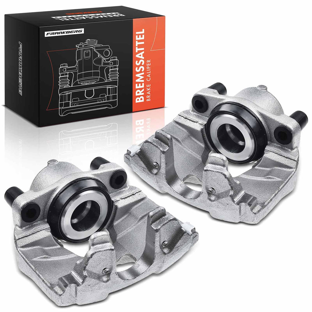 Frankberg 2x Bremssattel Bremszange Vorne Links Rechts Kompatibel mit Croma 194 1.8L-2.2L 2005-2011