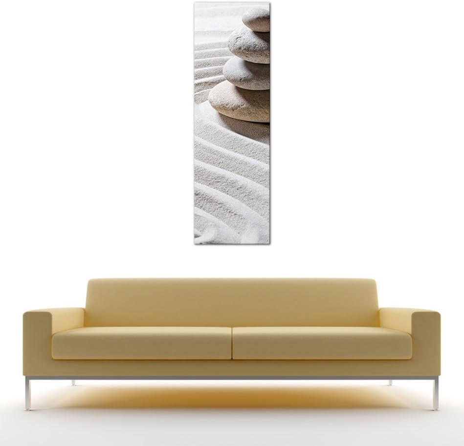 Bilderdepot24 Bild auf Leinwand | Relaxing in 50x160 cm als Panorama Wandbild XXL | Wand-deko Dekora
