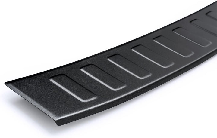 teileplus24 AL103 Ladekantenschutz Aluminium kompatibel mit VW Touran 2 5T 2015-, Farbe:Schwarz, Sch