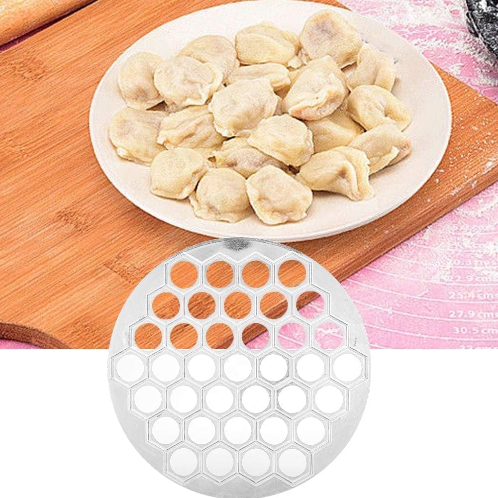Beufee Russische Ravioli Maker Edelstahl, Pelmeni Maker Form Pelmeni Form Metall Ravioli Presse Und
