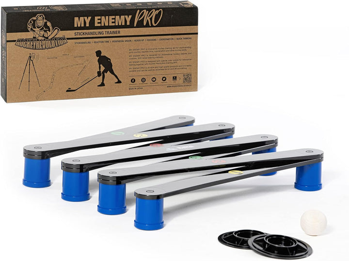 Hockey Revolution Stocktechnik-Trainingshilfe, Ausrüstung zur Puckbeherrschung -My Enemy PRO