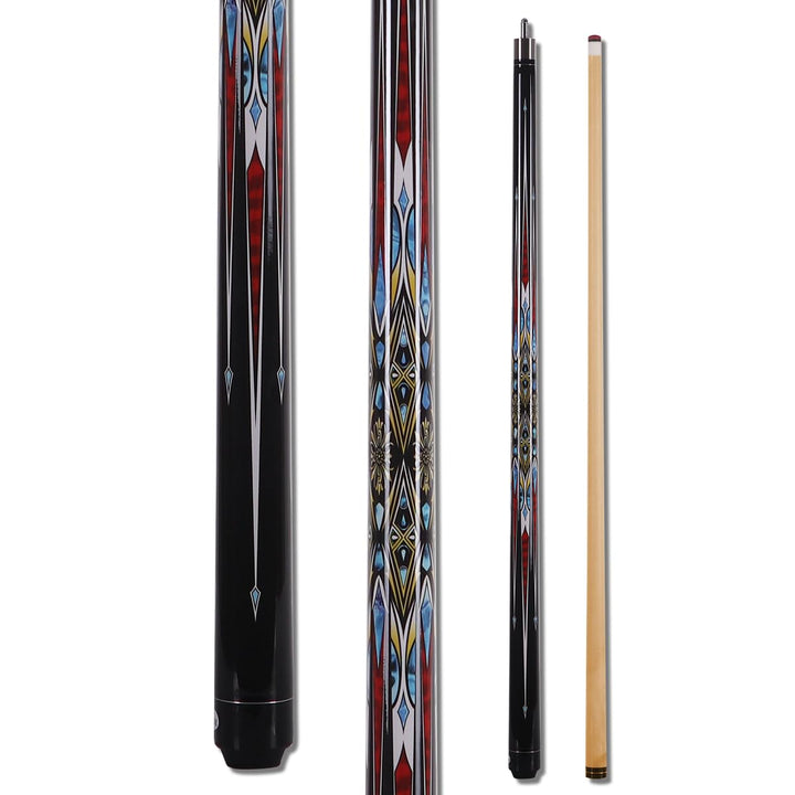 58 Inch13mm 19oz/20oz Maple Billiard Stick Pool Cue Set, Canadian Maple Professional Billiard Pool C