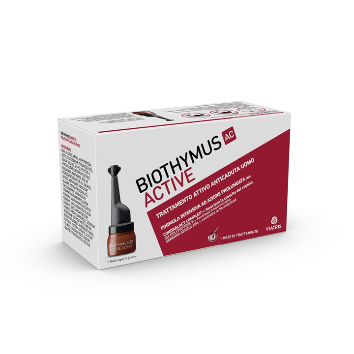 Biothymus Ac Active Aktive Anti-Fall-Behandlung für Herren, intensive Formel mit verlängerter Wirkun
