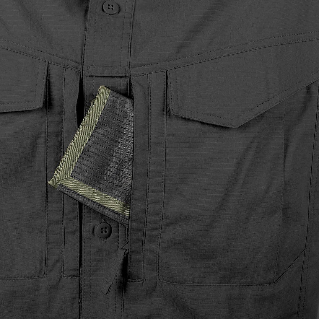 Helikon-Tex Defender Mk2 Short Sleeve Shirt Schwarz XL Schwarz, XL Schwarz