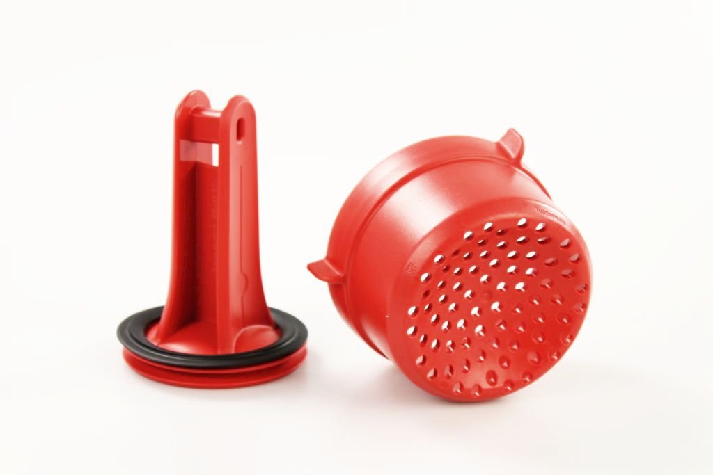 TUPPERWARE Chef Profi-Chef K 61 Presswerkeinsatz rot Einsatz Presse