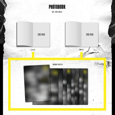 STRAY KIDS - 2nd Mini Album [I am WHO] (I AM Ver.) Photobook + CD-R + Self-Portrait QR Photocard + S
