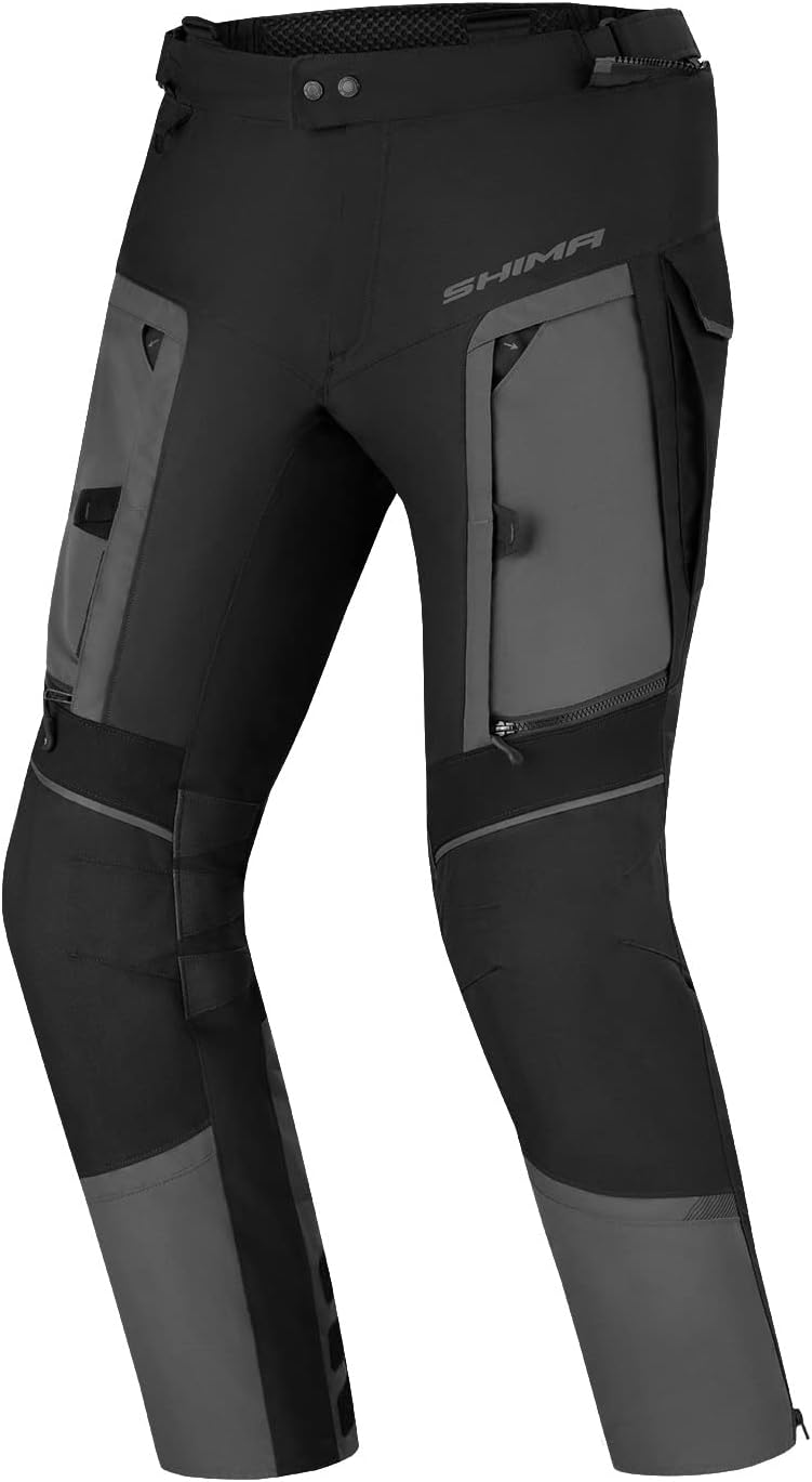 SHIMA Hero 2.0 Motorradkombi Damen Herren - Ganzjährig Verstärkte Cargo Tourenhose aus Cordura mit W