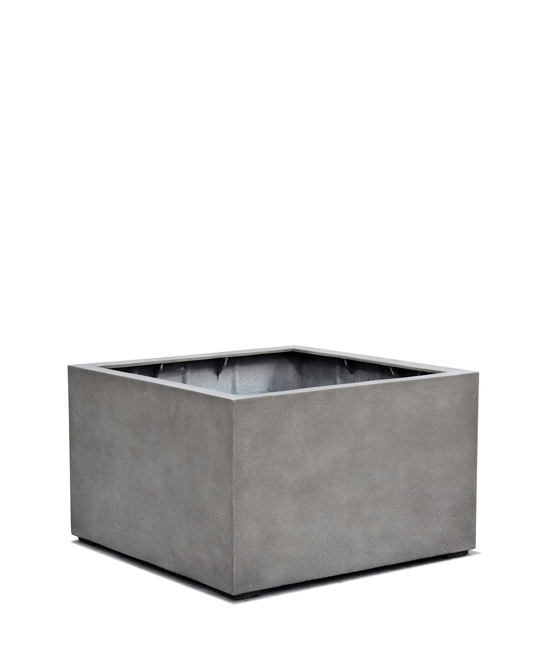 ESCHBACH® Pflanzkübel Low Cube 80 Beton Grau Quadratisch XL * 80 x 80 x 60 cm * 10 Jahre Garantie 80