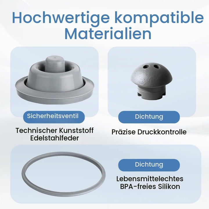 Wmf Schnellkochtopf Ersatzteile 4PCS Fissler Schnellkochtopf Wmf Perfect Ersatzteile Set Dichtungsri
