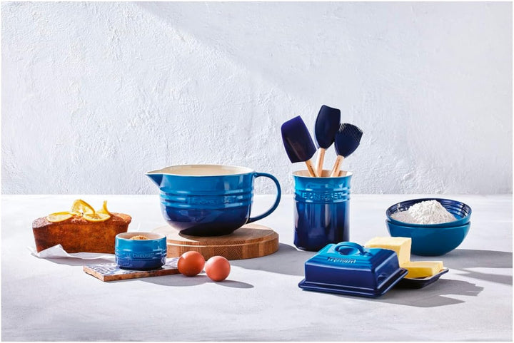 Le Creuset Steingut-Mischkanne, 2 Liter, Azure Blue, 70106202200002, Azure