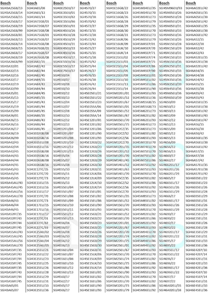 DL-pro Türdichtung unten für Bosch Siemens 298534 00298534 Schürzendichtung Dichtgummi 560x25x105mm