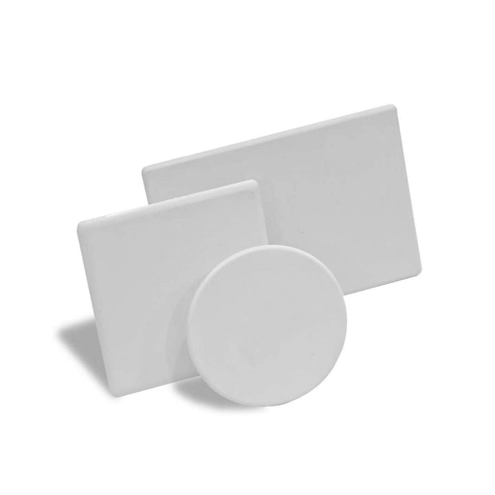 FAMATEL - Deckel für Einbaudose | Mit Metallklammern | 200x130 mm | Grau