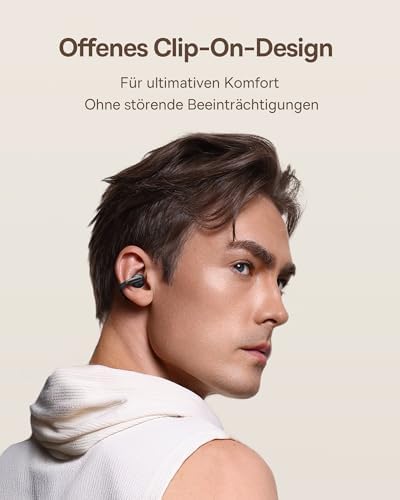 Baseus Bowie MC1 Open-Ear Clip-On Kopfhörer 65W GaN 3-Port Schnellladegerät – Kabelfrei hören & blit