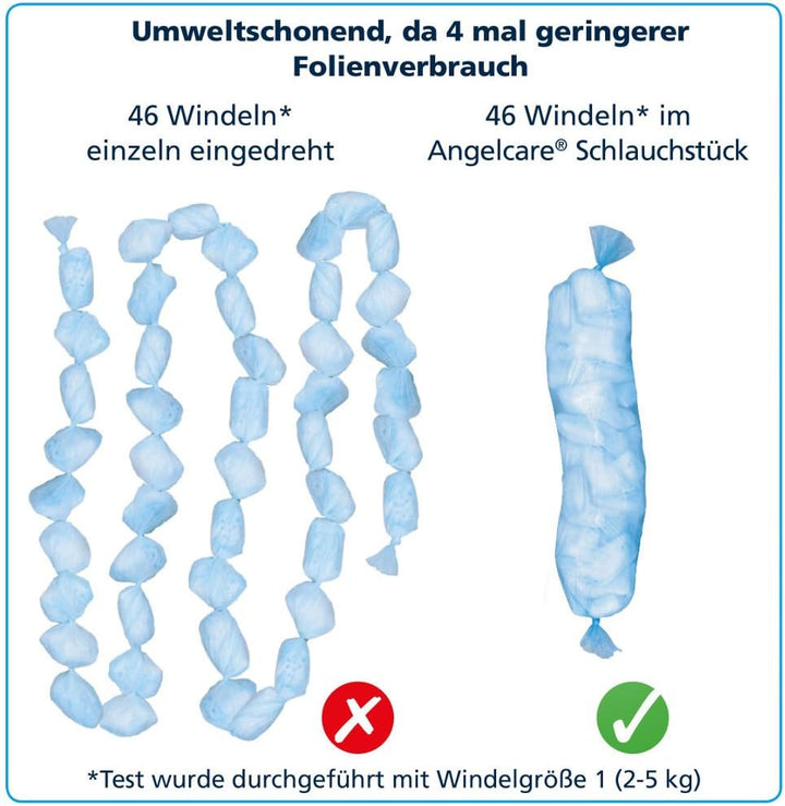 Angelcare Windeleimer Nachfüllpack Plus 15er Pack 15 Stück (1er Pack), 15 Stück (1er Pack)