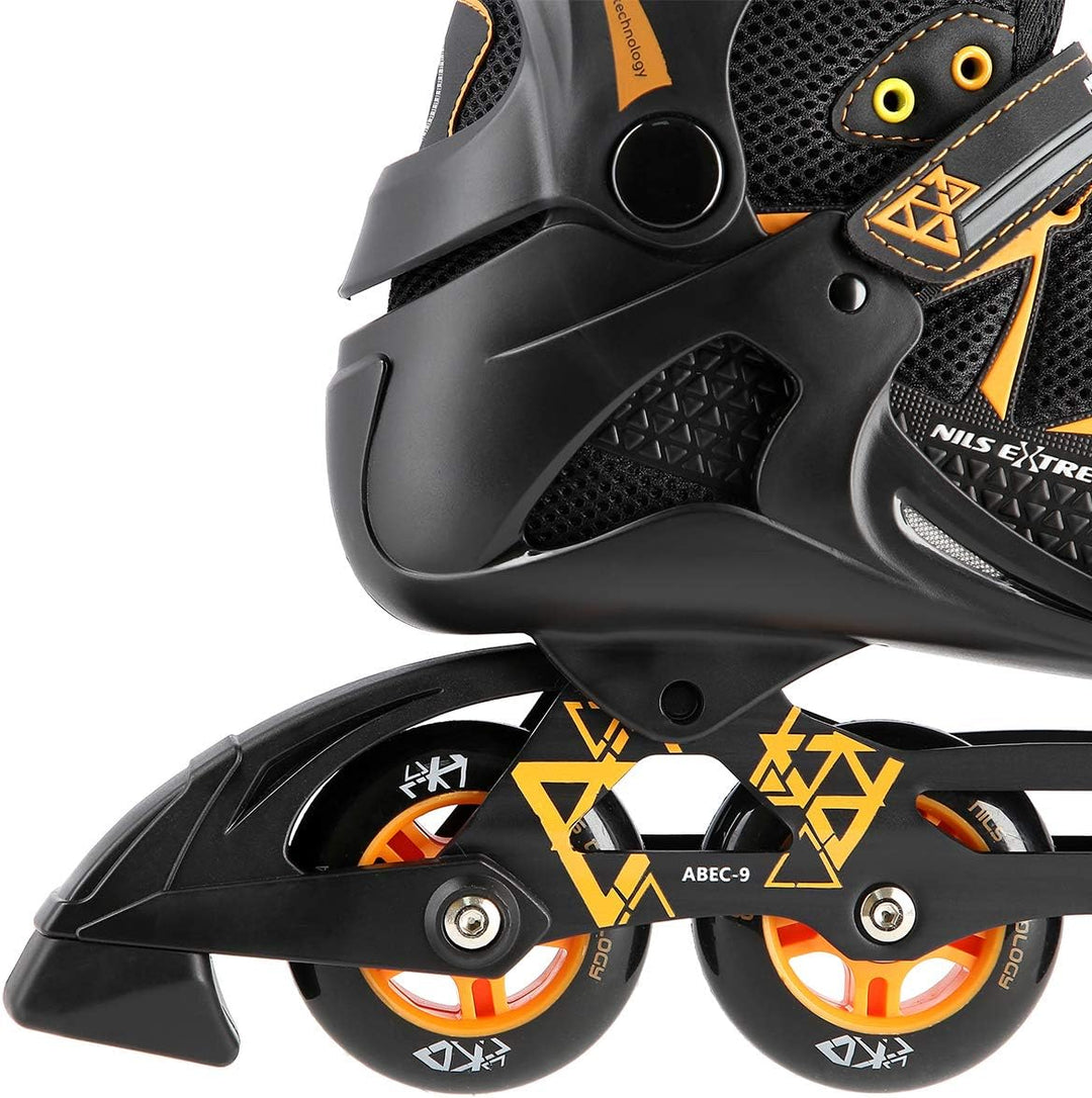 Nils Extreme Inliner für Herren und Damen - Inline Skates - ABEC9 Kugellager – Rollschuhe Erwachsene