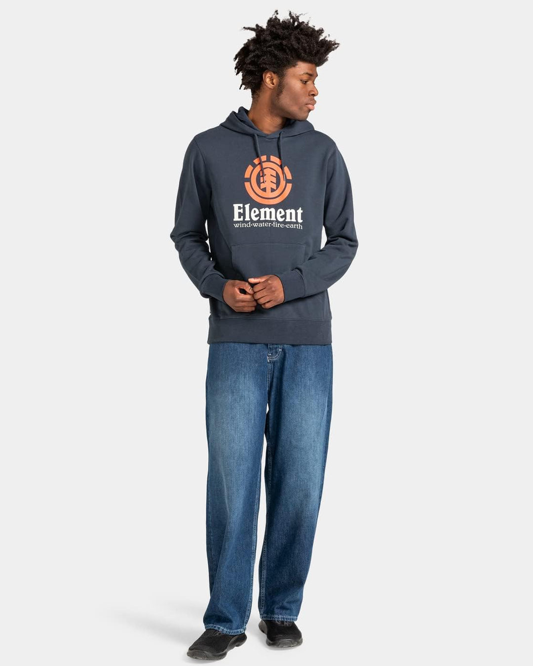 Element Vertical - Kapuzenpulli für Männer ELYSF00121 XS Eclipse Navy, XS Eclipse Navy