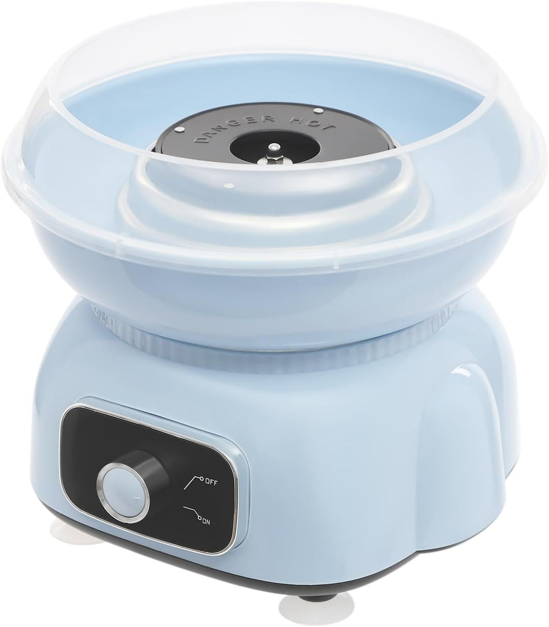 Zuckerwattemaschine für zuhause, mit zehn Bambusspiesschen und einem Löffel, Höhe 23 cm, 500W Zucker