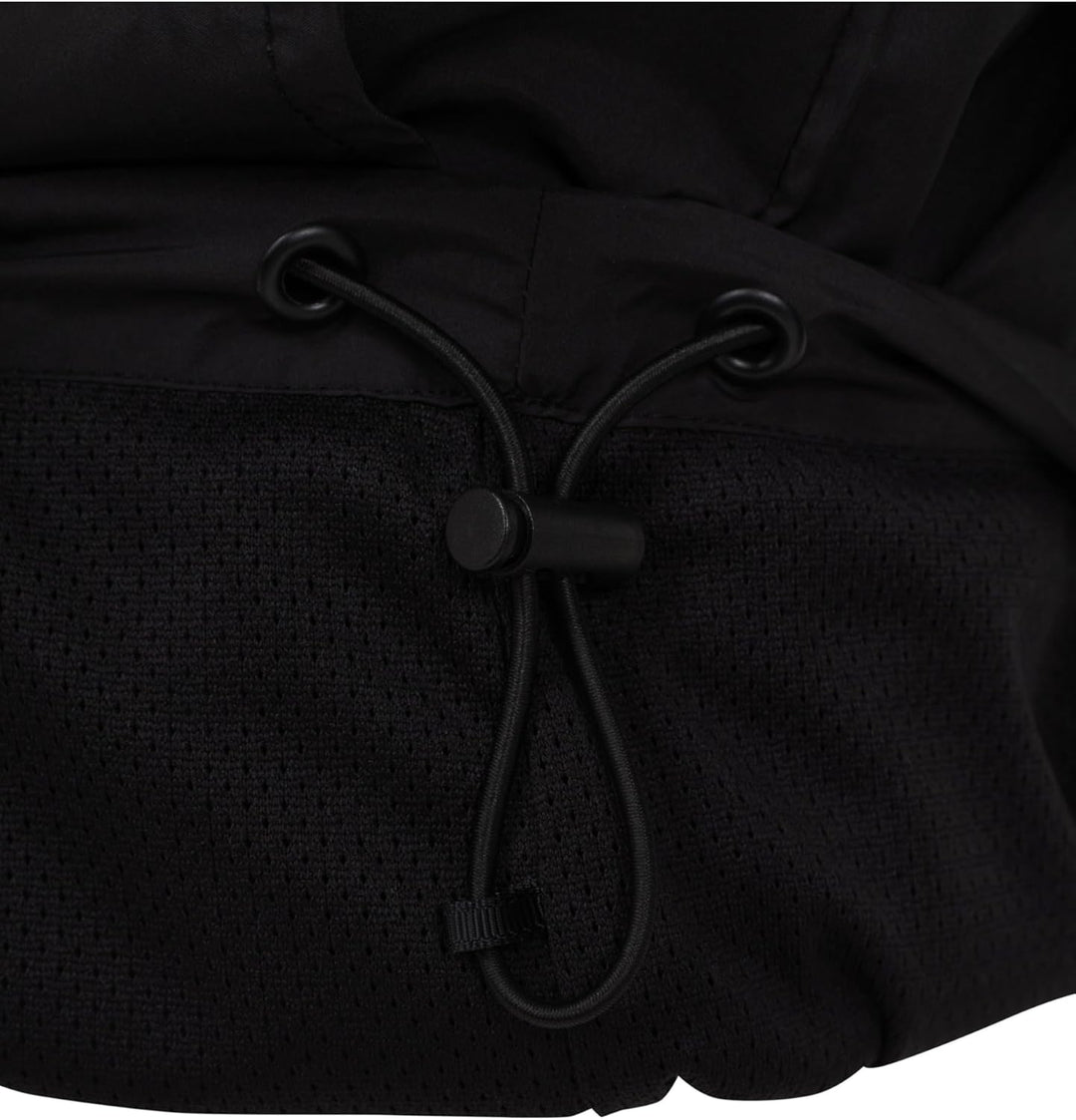 Urban Classics Herren Windbreaker Jacke Überziehjacke mit Kapuze & Brusttasche einfarbige Übergangsj