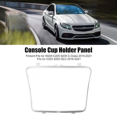 w205 cup holder trim,c klasse 2015,C Klasse 2015,Getränkehalter-Zierblende Mittelkonsole,Konsolen-Ge