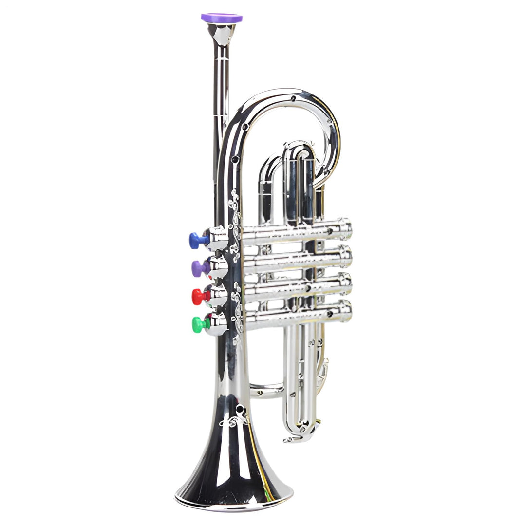Kinder Trompete Musiktrompete | Musikinstrument Blasinstrument für Kinder | Lerninstrument zum Lerne