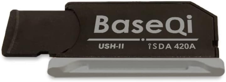 Baseqi UHS-II Aluminium microSD-Adapter für 2021 M1 MacBook Pro 14 und 16 Zoll (35,6 und 40,6 cm) (G