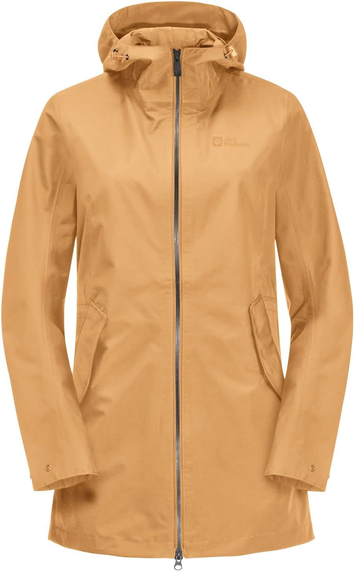 Jack Wolfskin Damen Dakar Parka W Mantel (1er Pack) XS honey yellow, XS honey yellow
