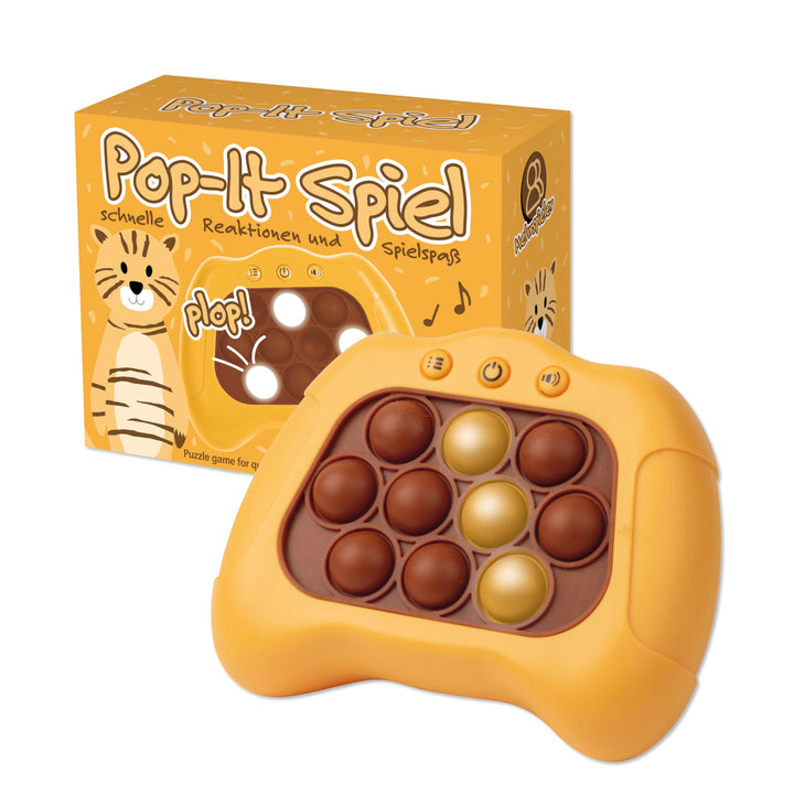 Lutz Mauder Pop up Pop it Fidget Spielzeug für Mädchen und Jungen, Puzzle Spiel mit Sound und Licht,