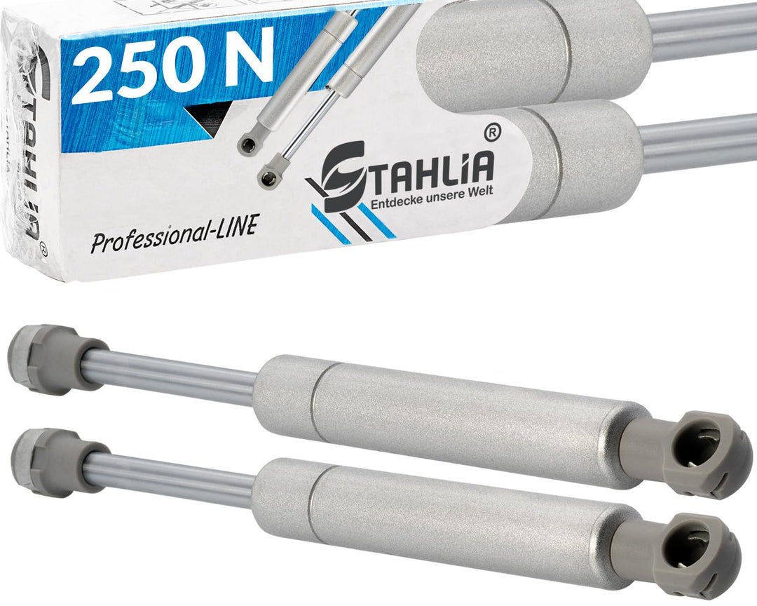 Stahlia Gasdruckfeder 250N (2 Stück) Gasdruckdämpfer Ersatz für Lift-O-Mat Kompressionsfeder Klappen