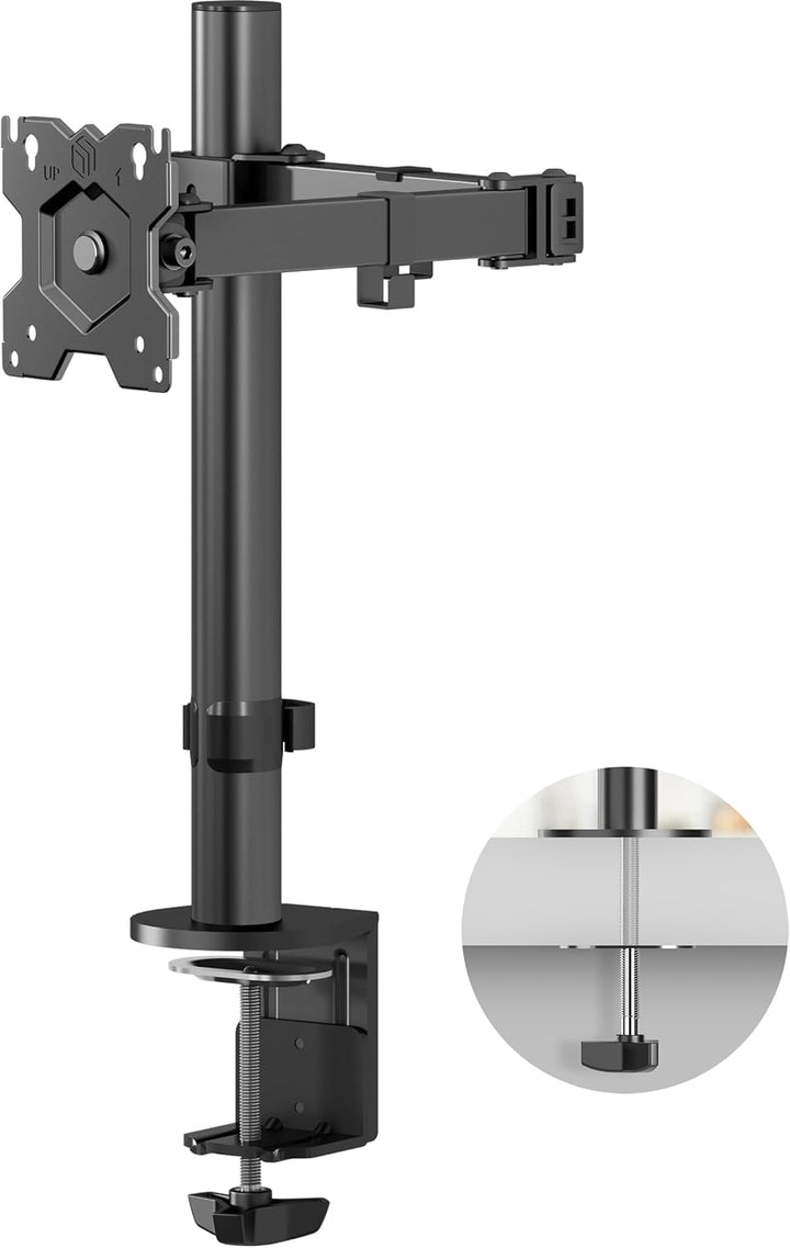 ONKRON 13-32 Zoll Monitor Halterung für LED LCD Bildschirme bis 8 kg Monitor Tischalterung 1 Monitor